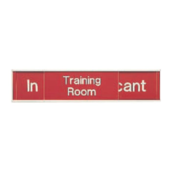 In Use/Vacant Signs  - TRAINING ROOM