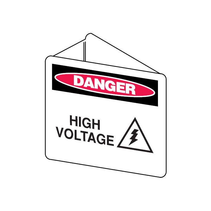 Three Dimensional Signs - High Voltage W/Picto
