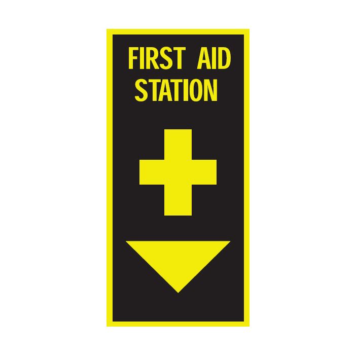 Luminous Eyewash & Safety Signs - First Aid Station