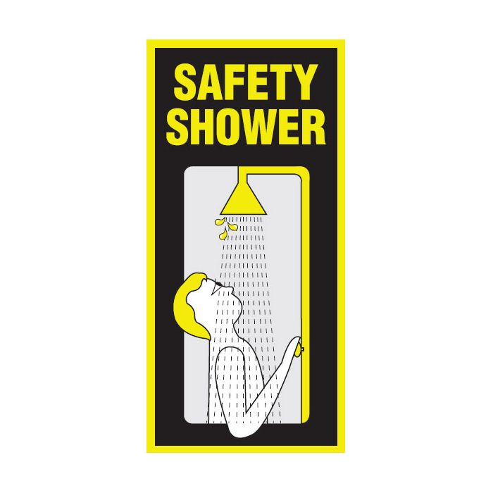Luminous Eyewash & Safety Signs - Safety Shower