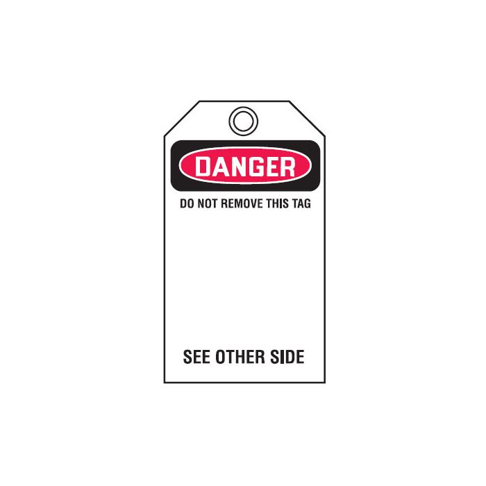 Accident Prevention Tags - Do Not Operate