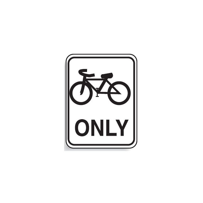 Regulatory Signs - Bikes Only