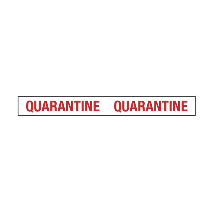Printed Packaging & Q.C. Tapes - Quarantine