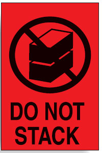 Shipping Labels - Do Not Stack