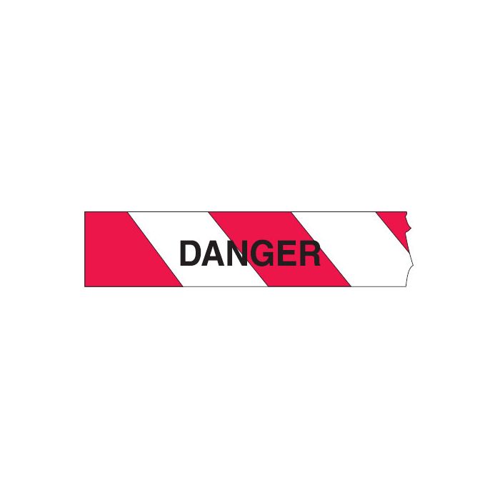 Printed Barricade Tapes - Danger + Stripes