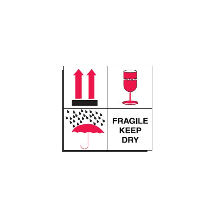 Shipping Labels - Fragile Keep Dry