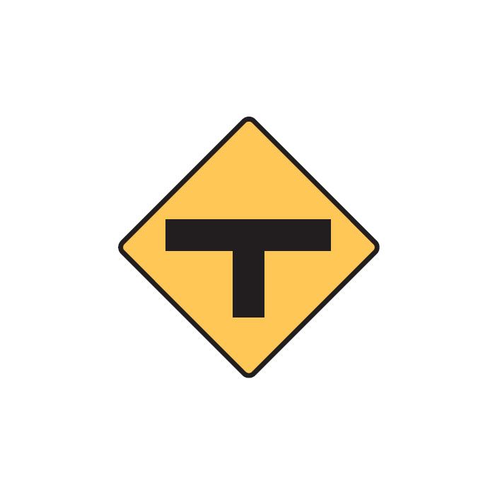 Regulatory Signs - T Intersection