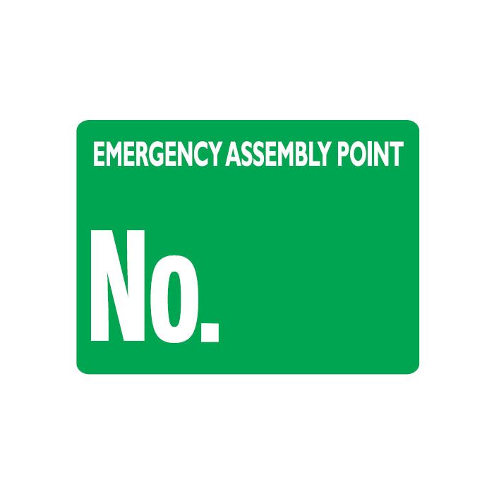First Aid Signs - Emergency Assembly Point No;