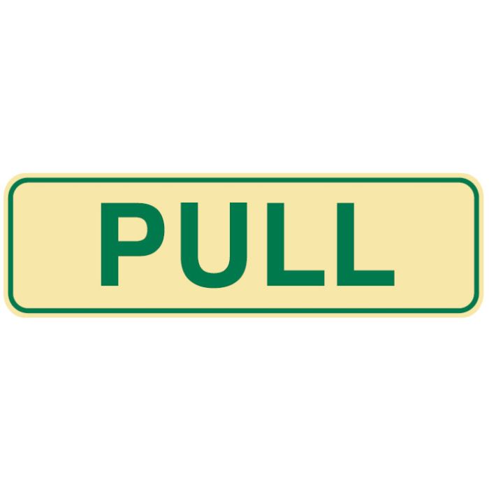 Mini Graphic Signs - Pull