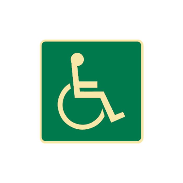 Exit/Evacuation Sign - Disabled Exit Picto
