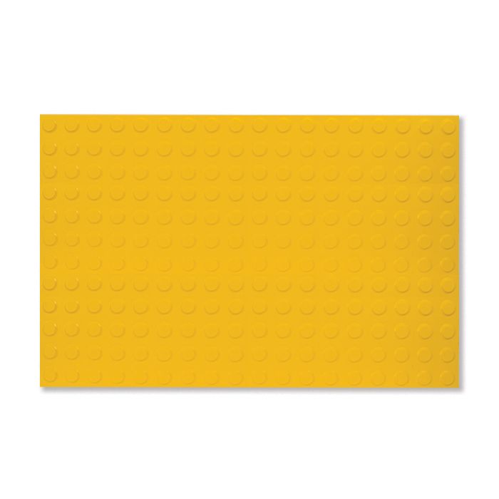 Tactile Indicator Warning PolyPad® Rubber 600 x 900mm Yellow