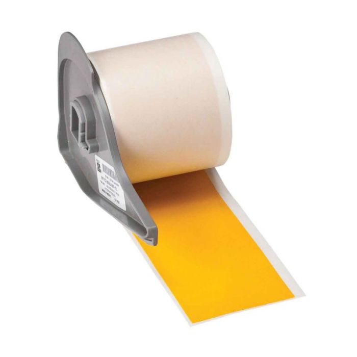 All Weather Permanent Adhesive Vinyl Label Tape for M7 Printers - 50.80 mm (W) x 15.24 m (L), Yellow, M7C-2000-595-YL, Roll of 15.24m