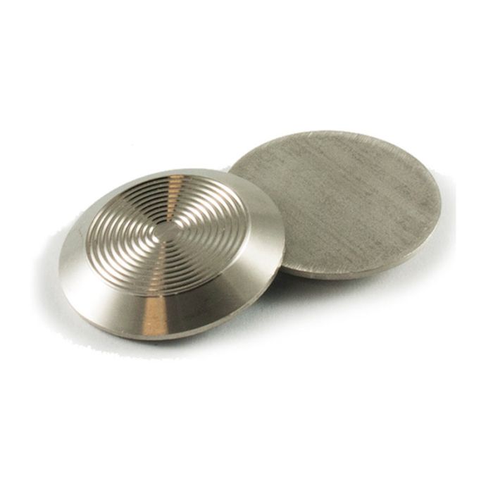 SureSteel® Stainless Steel Tactile Indicators - Plain-Backed, Silver