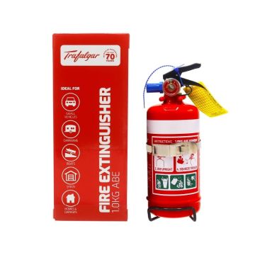 Trafalgar 1kg Dry Chemical Powder ABE Fire Extinguisher
