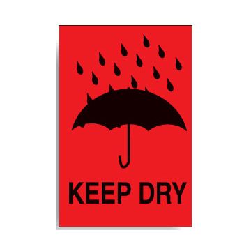 Shipping Labels - Keep Dry