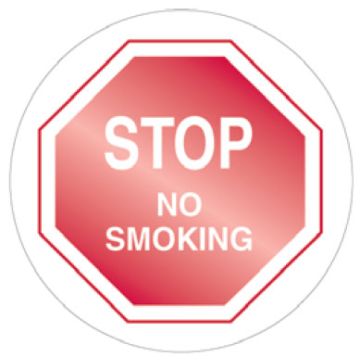 Safety Floor Marker - Stop No Smoking
