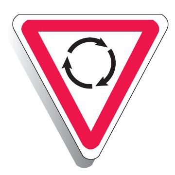 Regulatory Signs - Roundabout Picto