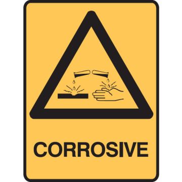 Small Labels - Corrosive