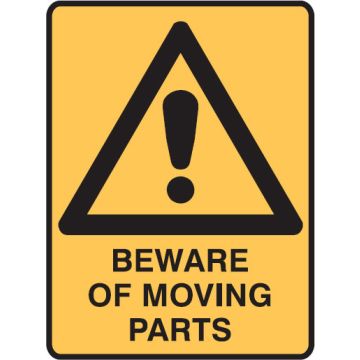 Small Labels - Beware Of Moving Parts