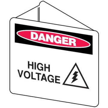 Three Dimensional Signs - High Voltage W/Picto