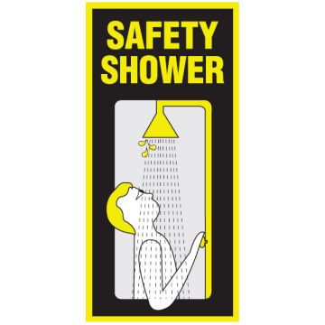 Luminous Eyewash & Safety Signs - Safety Shower