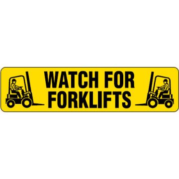 Anti-Slip Floor Markers - Watch For Forklifts