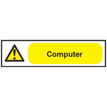 Power Point Warning Labels - Computer