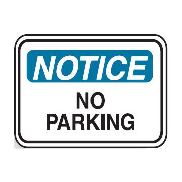 Traffic Control Signs - No Parking