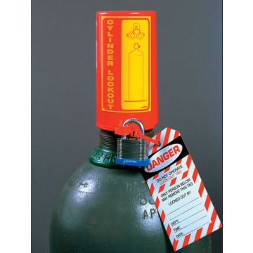 Gas Cylinder Lockout Device