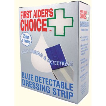 Blue Detectable Dressing Strips