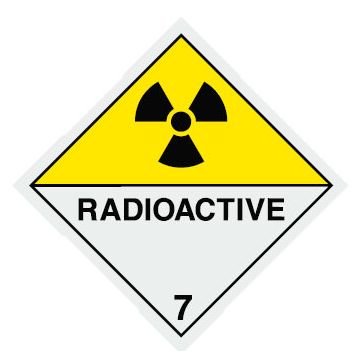 Dangerous Goods Markers  - Radioactive 7