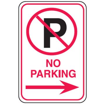 Parking Signs - No Parking