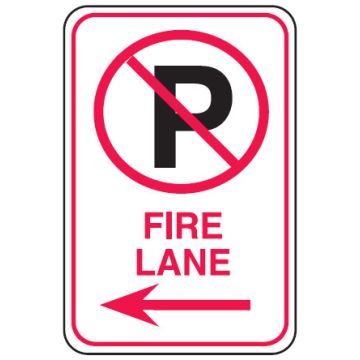Parking Signs  - Fire Lane Arr/L