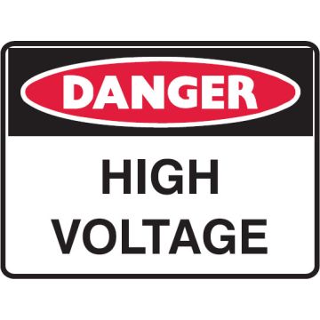 Danger Signs - High Voltage