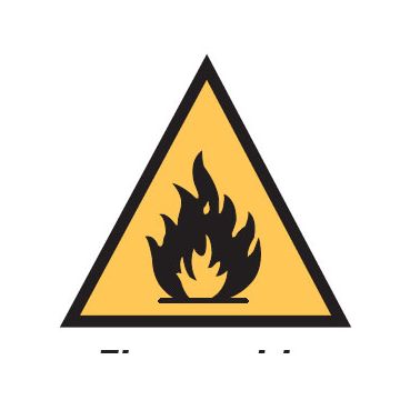 International Labels - Flammable Picto