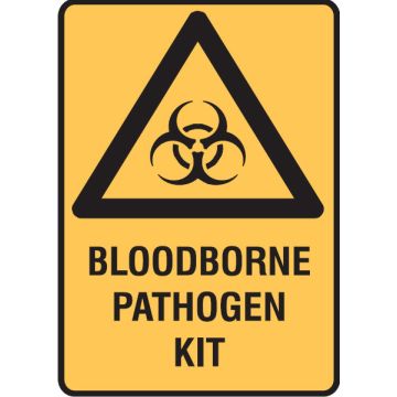 Hazardous Substance Signs  - Biohazard Authorised Personnel Only W/Picto