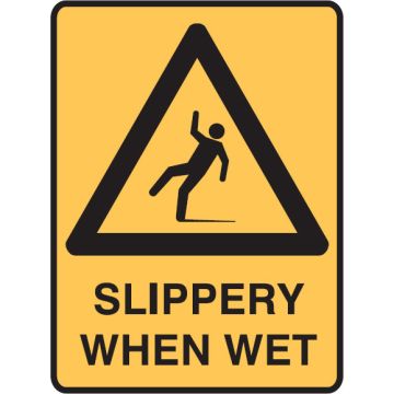 Warning Signs - Slippery When Wet