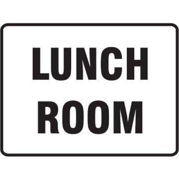 Building Construction Signs - Lunch Room