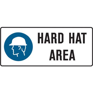 Mandatory Signs - Hard Hat Area