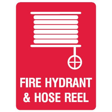Fire Signs - Fire Hydrant & Hose Reel