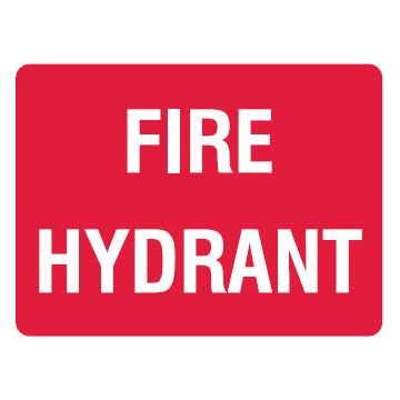 Fire Signs - Fire Hydrant