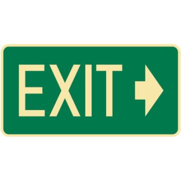 Exit/Evacuation Signs - Exit