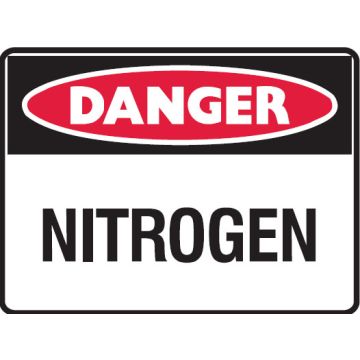 Hazardous Substance Signs - Nitrogen