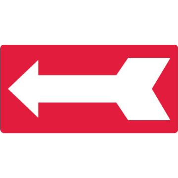 Exit/Evacuation Sign Qld - Arrow