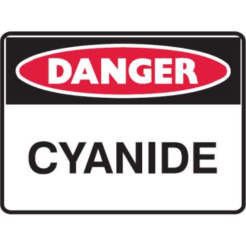 Hazardous Substance Signs - Cyanide