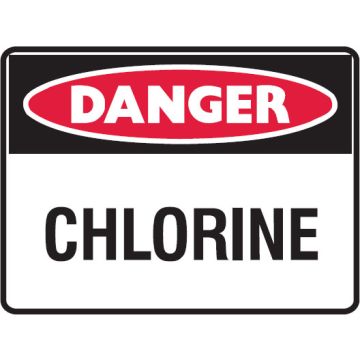 Hazardous Substance Signs - Chlorine