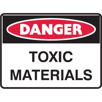 Hazardous Substance Signs - Toxic Materials