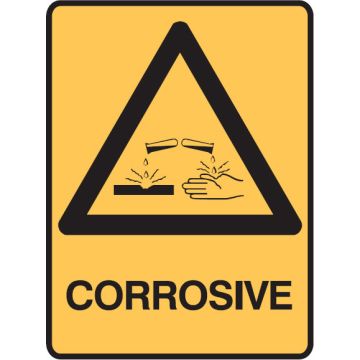 Warning Signs - Corrosive