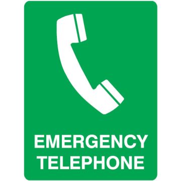 First Aid Signs - Emergency Telephone