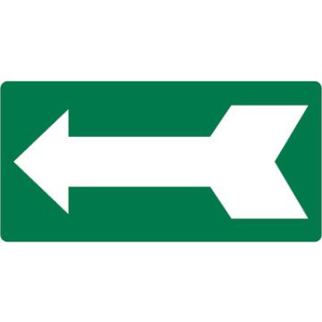 Exit/Evacuation Sign - Arrow